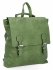 Duży Plecak Damski Vintage XL firmy Hernan HB0382 Jasno Zielony