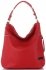 Vittoria Gotti Uniwersalna Torebka Skórzana do noszenia na co dzień Czerwona