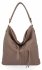 Duża Torebka Damska XXL firmy Herisson 1752L2065 Ciemno Beżowa