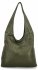 Uniwersalne Torebki Damskie Shopper Bag firmy Hernan HB0141 Khaki