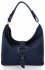 Klasyczna Torebka Damska Na Ramię firmy Herisson 16B376 Granatowa