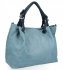 Uniwersalne Torebki Damskie XXL firmy Hernan HB0162 Błękitna
