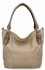 Uniwersalna Torebka Damska XL firmy Hernan HB0388 Ciemno Beżowa/Ziemista