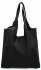 Włoska Torebka Skórzana Shopper bag z Kosmetyczką 165 Czarna