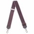 Modny Pasek Do Torebki Zygzak Fioletowy P028