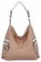 Uniwersalna Torebka Damska firmy Hernan HB0377 Pudrowy Róż/Beżowa