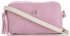 Vittoria Gotti Uniwersalna Torebka Skórzana Listonoszka do noszenia na co dzień Pudrowy Róż