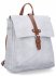 Plecak Damski w Stylu Vintage firmy Herisson 1452A511 Jasno Szary