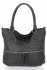 Uniwersalna Torebka Damska Herisson Shopper Bag Szara