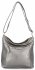 Uniwersalna Torebka Damska Listonoszka firmy Herisson 1052L2079 Ciemno Srebrna