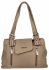 Torebka Damska Na Ramię 2 Komory firmy Hernan 066 Ciemno Beżowa