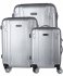 Zestaw Walizek 3w1 renomowanej marki Madisson Srebrny