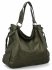 Uniwersalna Torebka Damska XL firmy Hernan HB982 Zielona