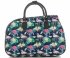 Średnia Torba Podróżna Kuferek Or&Mi Flamingil Multikolor - Granatowa