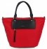 Uniwersalna Torebka Damska firmy David Jones 6702-5 Czerwona