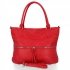 BEE BAG Uniwersalna Torebka Damska XL Ellie Czerwona