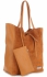 Torebki Skórzane VITTORIA GOTTI ShopperBag Ruda