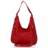 Uniwersalna Torebka Damska na co dzień firmy Herisson Firenze Czerwona