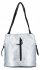 Torebka Damska z Funkcją Plecaka firmy Hernan HB0212-1 Srebrna