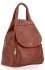 Miejski Plecak Damski firmy Herisson 1552L2043 Brązowy