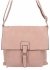 Torebka Damska Listonoszka Vintage firmy Hernan T-17 Pudrowy Róż