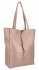 Uniwersalna Torebka Damska Shopper Bag XL Hernan HB0253 Różowe Złoto