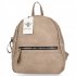 BEE BAG Uniwersalne Plecaczki Damskie Harper Ciemno Beżowy