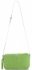 Vittoria Gotti Uniwersalna Torebka Skórzana Listonoszka do noszenia na co dzień Jasno Zielona