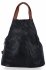 Miejski Plecak Damski firmy Herisson 1502L32 Czarny/Ziemisty