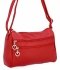 Miejska Torebka Listonoszka firmy Herisson 20323-1 Czerwona