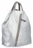 Uniwersalny Plecak Damski XL firmy Hernan HB0136-L Srebrny