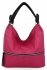 Uniwersalna Torebka Damska XL firmy Hernan HB0386 Fuksjowa