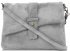 Uniwersalna Torebka Skórzana Listonoszka firmy Vittoria Gotti na każdą okazję Jasno Szara
