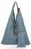Duża Torebka Damska Shopper Bag XXL firmy Hernan HB0350 Niebieska