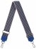 Modny Pasek Do Torebki Two Stripes PA007 Niebieski