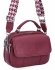 Mała Torebka Listonoszka 2 Komory firmy Herisson 1352H2023-133 Bordowa