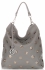 Modne Włoskie Torebki Skórzane od Vittorii Gotti Jasno Szara