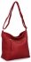 Uniwersalna Torebka Damska Listonoszka firmy Herisson 1052L2079 Ciemno Czerwona