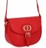Uniwersalne Torebki Damskie Małe Listonoszki firmy Herisson Czerwona
