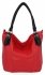 Uniwersalna Torebka Damska XL firmy Hernan HB0388 Czerwona