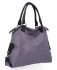 Uniwersalna Torebka Shopper Bag firmy Hernan HB0135 Fioletowa