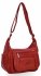 Torebka Listonoszka 2 Komory firmy Hernan 8969 Bordowa