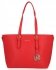 BEE BAG Klasyczna Torebka Damska XL Isla must have Czerwona