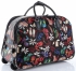 Torba Podróżna na kółkach ze stelażem Shoes Bags&More Or&Mi Multikolor Czarna