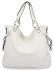 Uniwersalna Torebka Damska XL firmy Hernan HB982 Biała