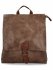 Plecak Damski Vintage XL firmy Herisson 14B328 Ziemisty