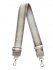 Modny Pasek Do Torebki H04 Jasno Szary