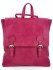 Duży Plecak Damski Vintage XL firmy Hernan HB0382 Fuksjowy