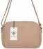 BEE BAG Uniwersalna Torebka Damska Listonoszka Neva Ciemno Beżowa