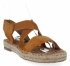 Camelowe sandały damskie firmy Lady Glory